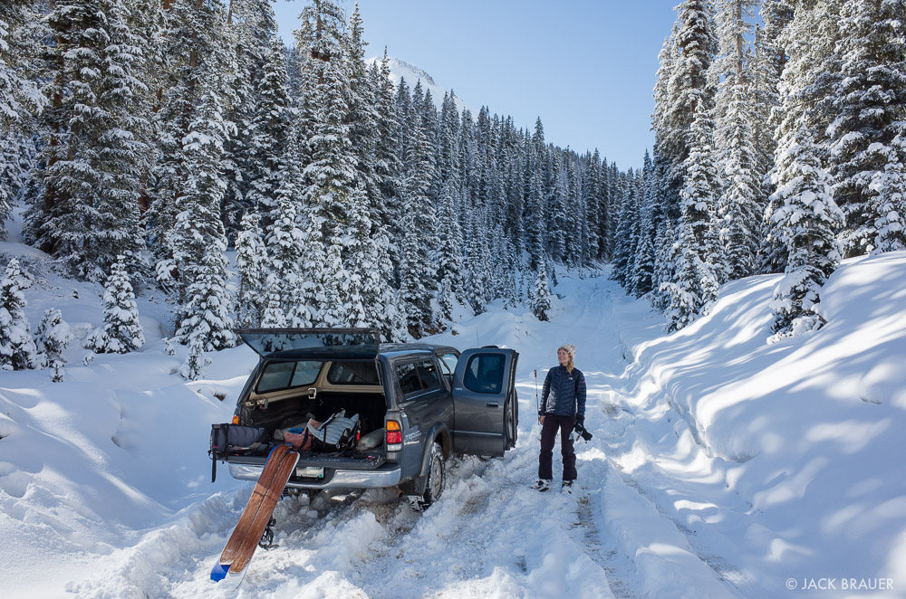 VIP Powder Parking Spot