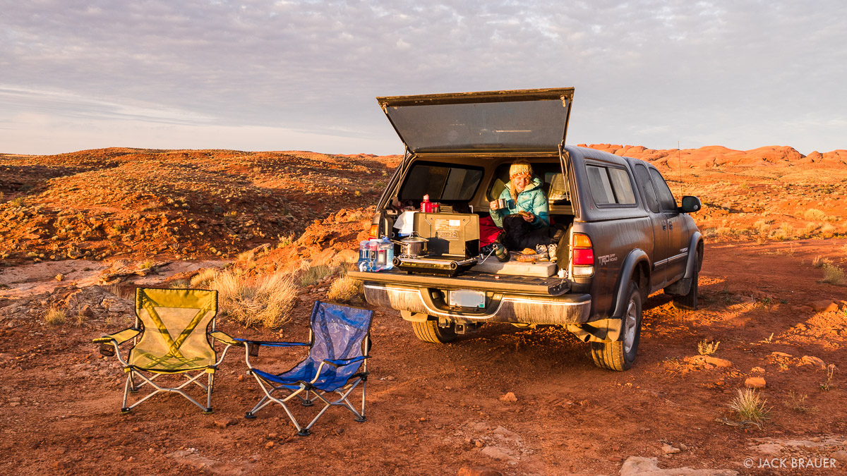 Morning Coffee in the Desert