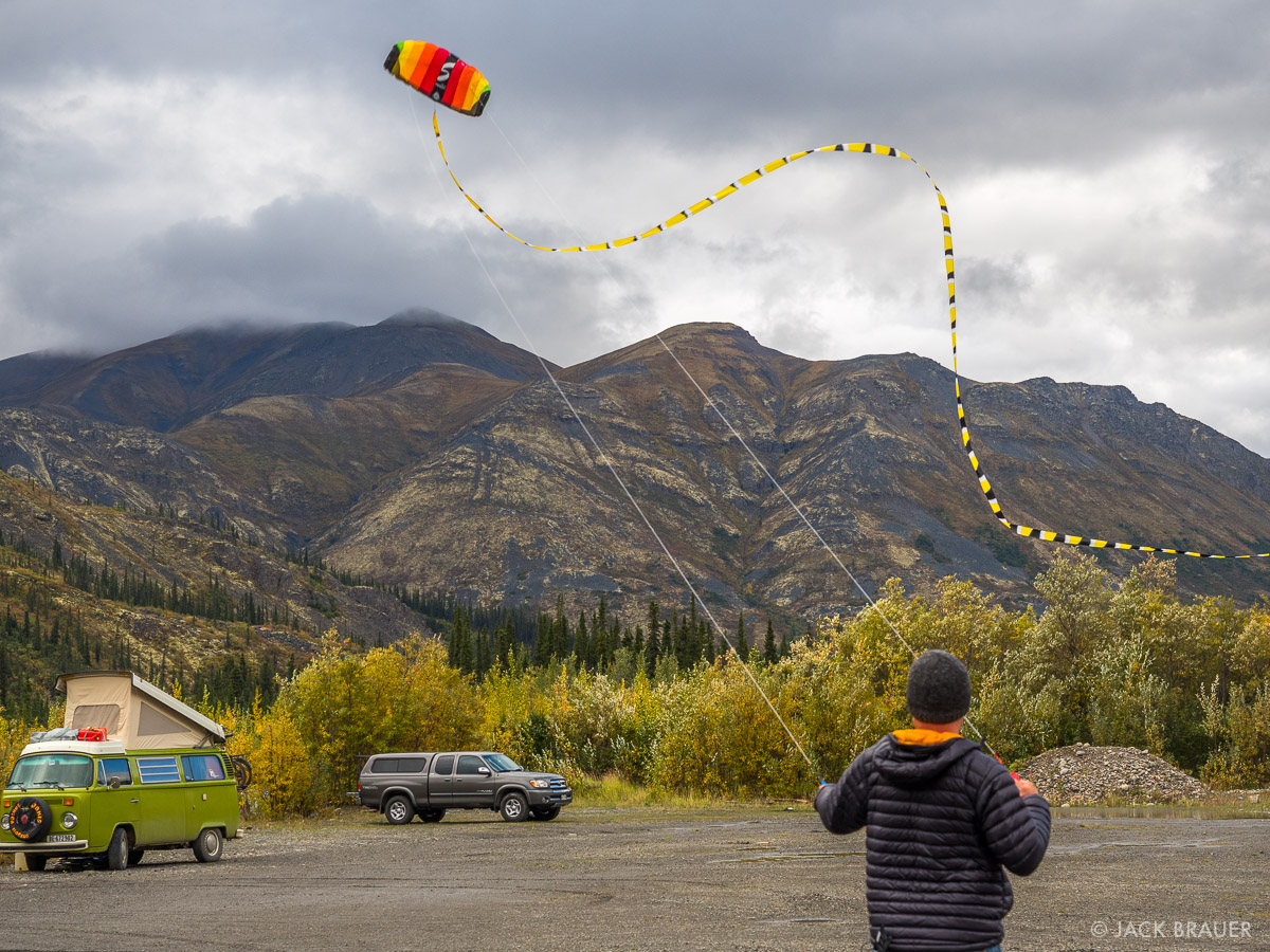 Yukon kite flying